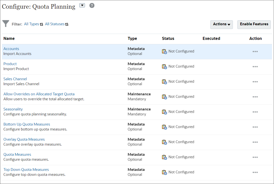 Configure Page